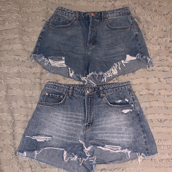 Wild Fable Distressed High Rise